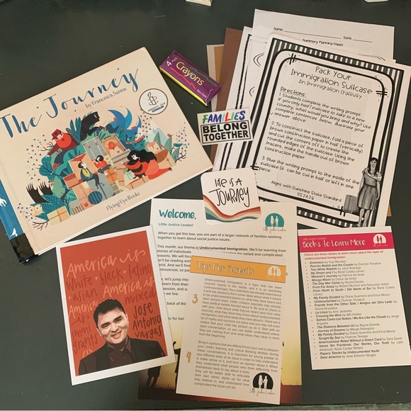 The Journey Book & Little Justice Leaders
Activity Pack - Picture 1 of 8